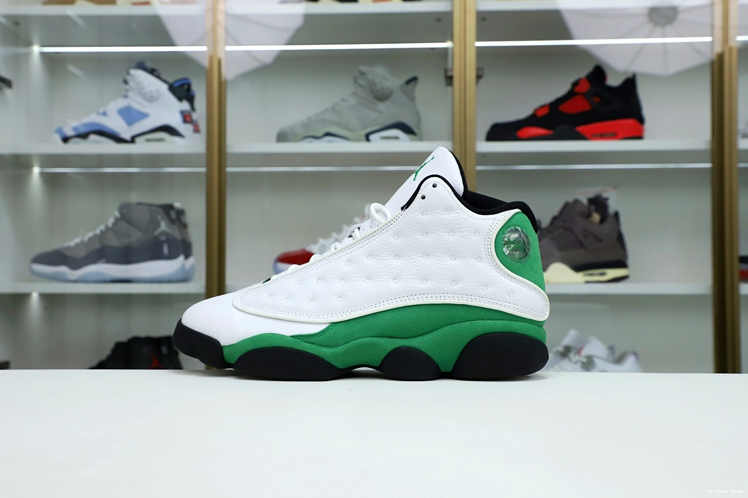 1st Kicks Shoes Kimikick GREEN” “LUCKY JORDAN Popular 13 2028 AIR DB6537- 1113